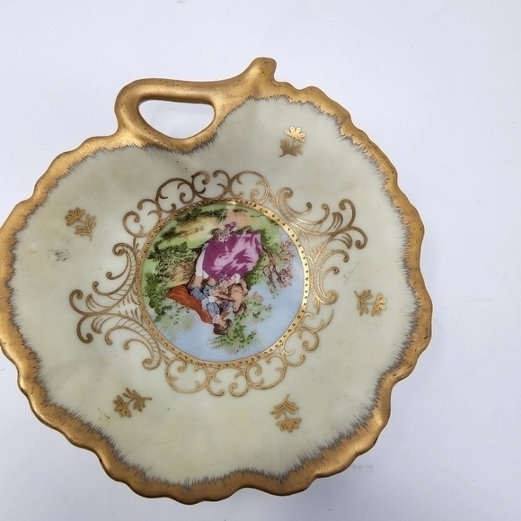 Vintage Lefton 377 Candy‎ Trinket Dish Victorian Couple Made in Germany - Picture 6 of 11